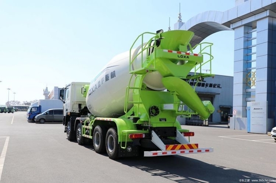 Klantvereiste Kies een warm Auman GTL 360HP 8X4 7,7 vierkant betonmengtruck