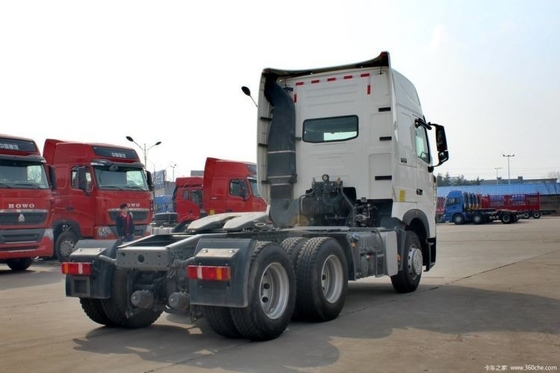 Handmatig venster Sinotruk HOWO T7H 540 pk 6X4 trekkrachtwagenkop voor het vervoer van deellading