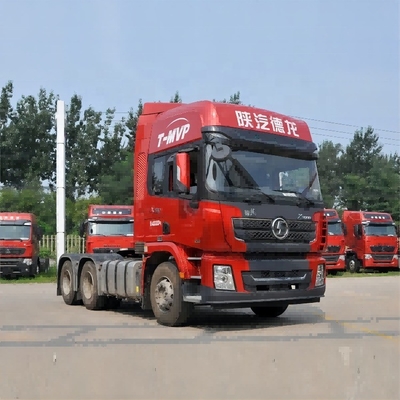 440 pk Shaanxi Automobile X3000 6X4 trekkrachtwagen kop met ABS en ESC op een