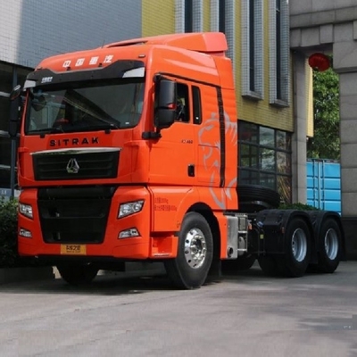 460 pk 6X4 sleepwagen hoofd Sinotruk Shondeka SITRAK G7 met automatische airconditioner