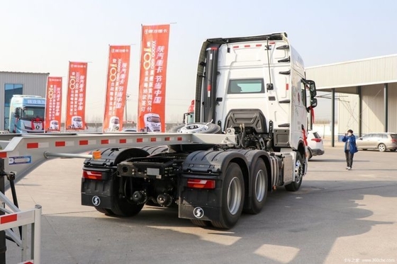 Shaanxi Automobile Heavy Cardron X6000 610 HP 6X4 LNG Tractor Truck Head met ABS bij een