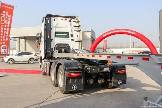 Shaanxi Automobile Heavy Cardron X6000 610 HP 6X4 LNG Tractor Truck Head met ABS bij een