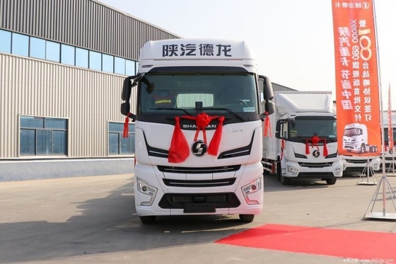 Shaanxi Automobile Heavy Cardron X6000 610 HP 6X4 LNG Tractor Truck Head met ABS bij een
