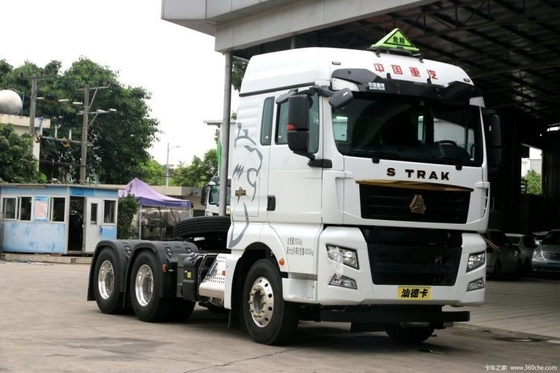Sinotruk SITRAK C7H 6X4 440 pk zware vrachtwagen voor gevaarlijke chemische stoffen