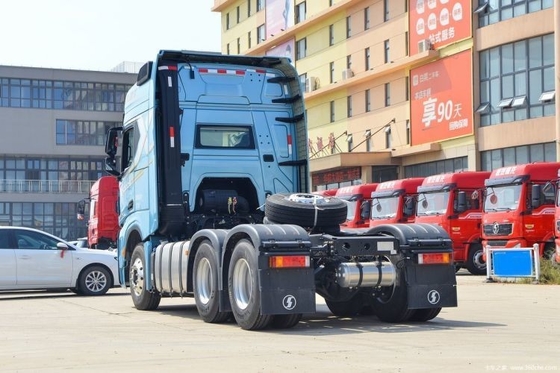 6.88*2.55*3.84 Shaanxi Automobile Heavy Cadron X5000S 420HP 6X4 Traction Truck hoofd