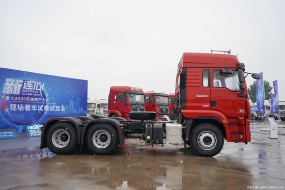 Shaanxi Automobile M3000S 6X4 Traction Truck hoofd 460 pk ESC ≥ 600 L brandstoftankcapaciteit