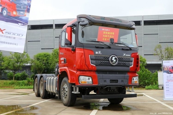 Shaanxi Heavy Cardron X3000 530 pk 6X4 trektruck Hoofd Flat Top voor transport