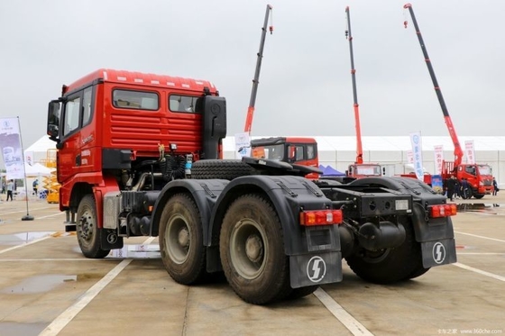 Shaanxi Heavy Cardron X3000 530 pk 6X4 trektruck Hoofd Flat Top voor transport