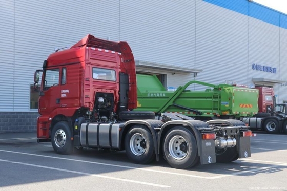 Shaanxi Automobile Xuande Wing 3 490 pk 6X4 trektruck hoofd voor logistiek vervoer