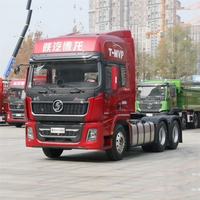 490 pk 6X4 trektruck hoofd met 6 cilinders Shaanxi Automobile Heavy Cadron X5000