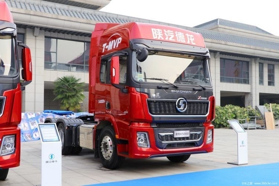 490 pk 6X4 trektruck hoofd met 6 cilinders Shaanxi Automobile Heavy Cadron X5000