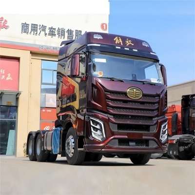 Goedkope 560 pk Faw Jiefang J6V 6X4 trektruck hoofd voor logistiek transport
