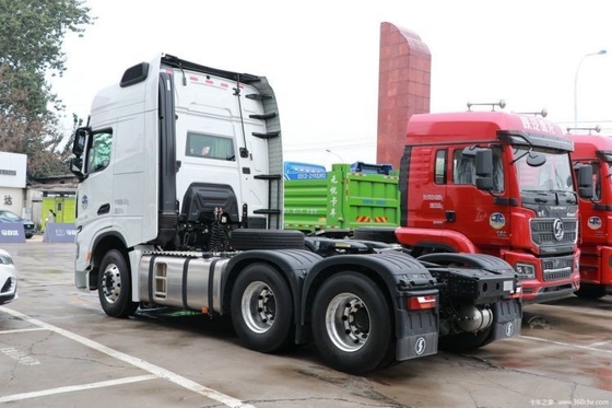 Gebruikte vrachtwagen Delong X6000 560 pk 6x4 tractie vrachtwagen hoofd met een halve rij zitplaatsen