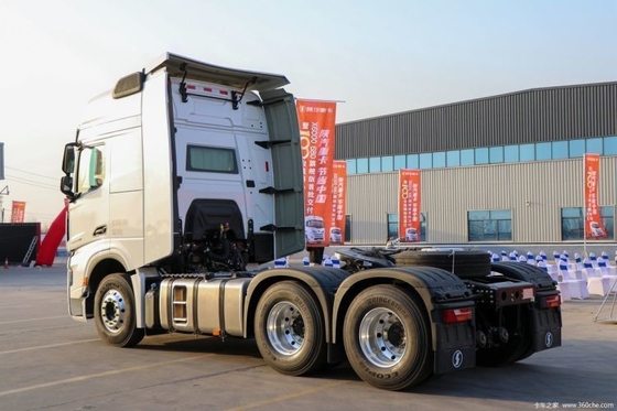Diesel Delong X6000 680 pk Shacman Truck 6x4 Traktorkop voor het vervoer van deellading