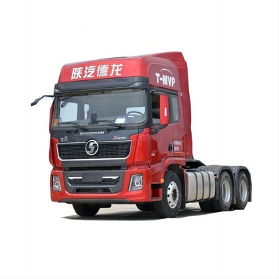 Gebruikte Delong X5000 460 pk Shacman Truck 6x4 Tractor Head voor logistiek transport