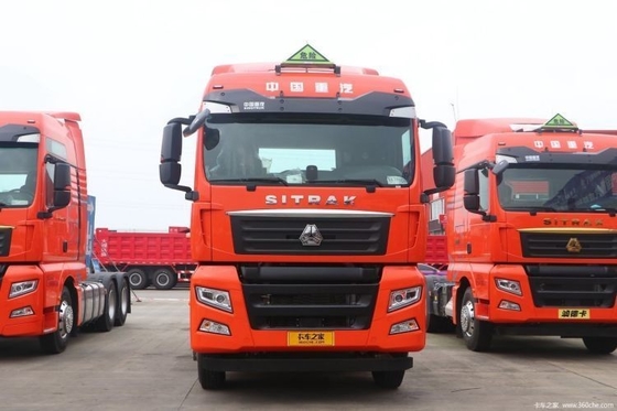 6X4 aandrijving SITRAK G7 540 pk zware vrachtwagen tractor voor de verkoop van gevaarlijke goederen