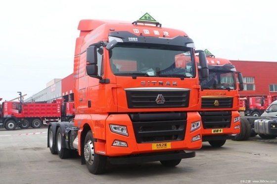 6X4 aandrijving SITRAK G7 540 pk zware vrachtwagen tractor voor de verkoop van gevaarlijke goederen