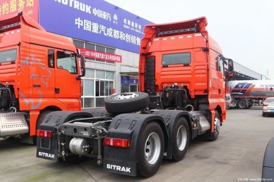 6X4 aandrijving SITRAK G7 540 pk zware vrachtwagen tractor voor de verkoop van gevaarlijke goederen