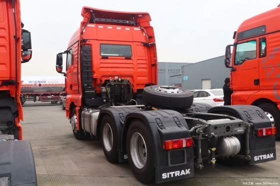 6X4 aandrijving SITRAK G7 540 pk zware vrachtwagen tractor voor de verkoop van gevaarlijke goederen