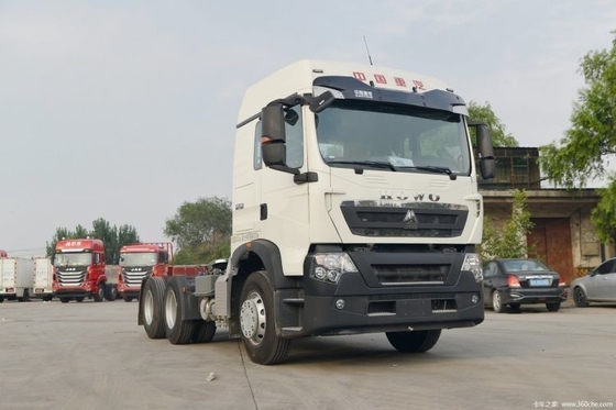 Het vervoer van deellading gemakkelijker gemaakt met HOWO TX zware vrachtwagen 430 pk 6X4 trekker vrachtwagen