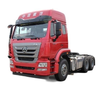 Euro 4 Hohan J7B zware vrachtwagen 380 pk 6X4 trekker hoofd vrachtwagen met 2 achterste versnellingsnummer