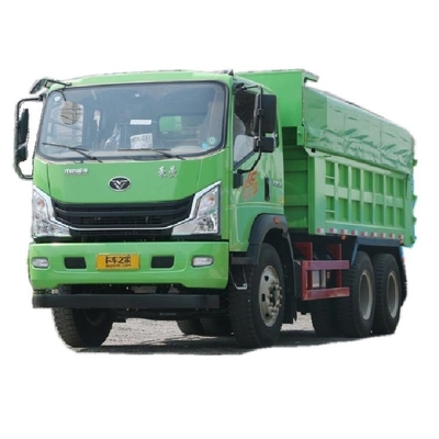 Verkoop Hauman H3 220hp 6X4 4.6m Dump Truck met 200L brandstoftank en handgeschakelde transmissie