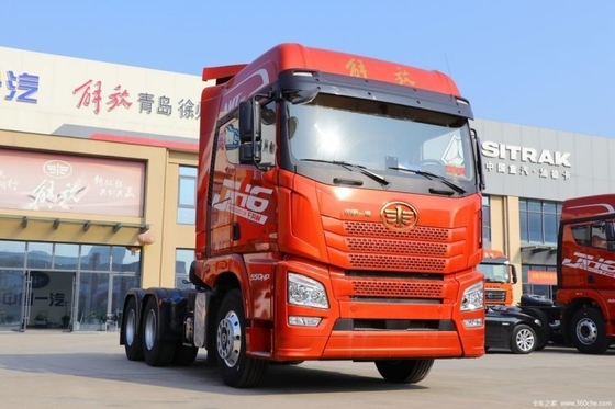 Qingdao Jiefang JH6 Pilot Versie 2.0 550 pk 6X4 Traktor Truck met motorcapaciteit 8L