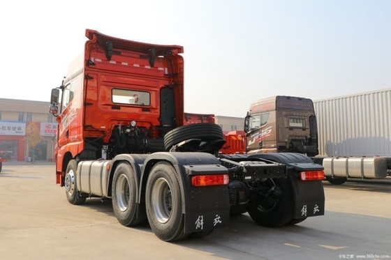 Qingdao Jiefang JH6 Pilot Versie 2.0 550 pk 6X4 Traktor Truck met motorcapaciteit 8L