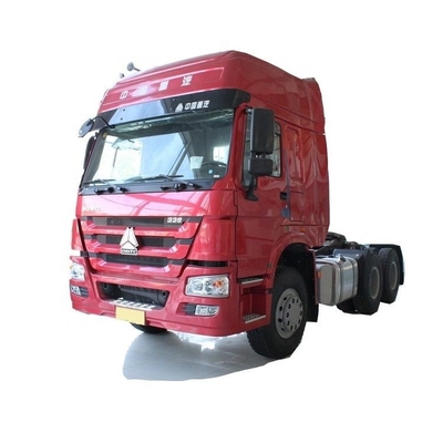 Warm zware vrachtwagen HOWO 6X4 trektruckkop met 336 pk Weichai WP12.430E201 motor