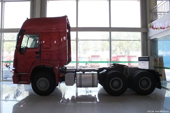 Warm zware vrachtwagen HOWO 6X4 trektruckkop met 336 pk Weichai WP12.430E201 motor
