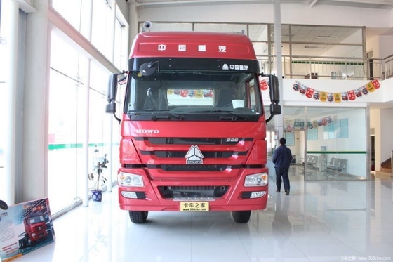 Warm zware vrachtwagen HOWO 6X4 trektruckkop met 336 pk Weichai WP12.430E201 motor