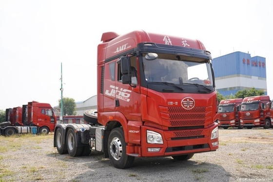Qingdao Jiefu JH6 460HP 6X4 AMT Automatische trekkers met 2 achterste schakels