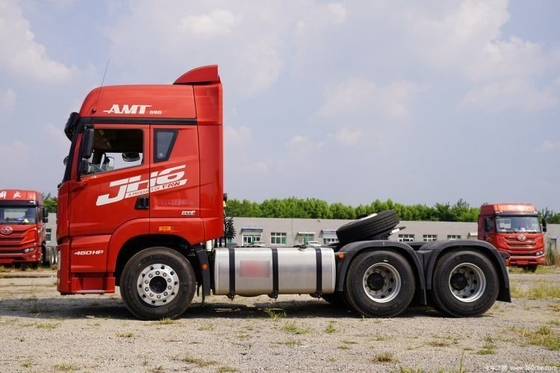 Qingdao Jiefu JH6 460HP 6X4 AMT Automatische trekkers met 2 achterste schakels