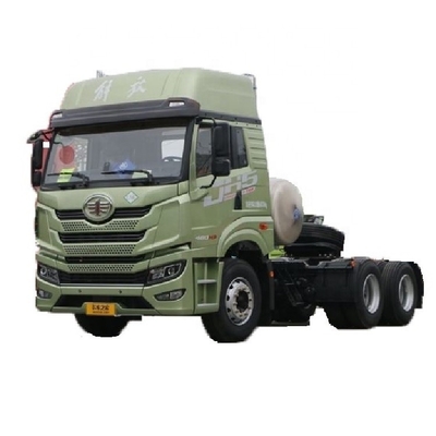 Qingdao Jiefang JH5 zware vrachtwagen 480 pk 6X4 LNG-tractoren met cruise control ACC