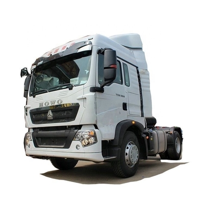 Nationale HOWO T5G 4X2 Traction Truck Head 350 pk Zware vrachtwagen met touchscreen