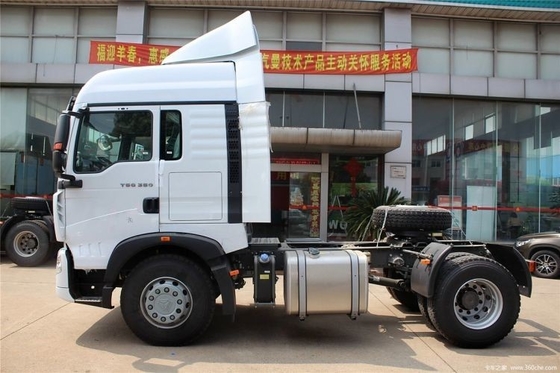 Nationale HOWO T5G 4X2 Traction Truck Head 350 pk Zware vrachtwagen met touchscreen