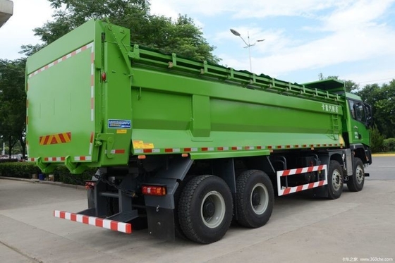 Rechter rijden Type handgeschakelde transmissie Warm gebruikte Shacman X3000 460 pk 8X4 Dump Truck 8,8m