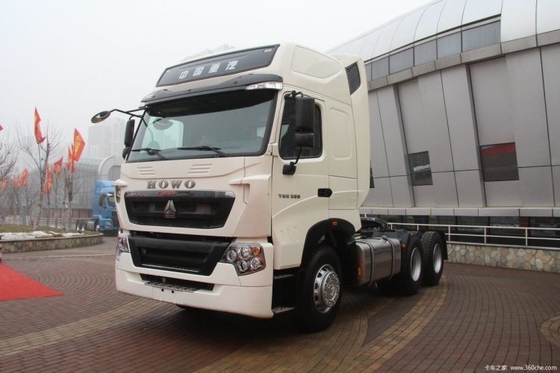 Zware vrachtwagen HOWO T6G serie 380 pk 6x4 trekker vrachtwagens voor en logistiek vervoer