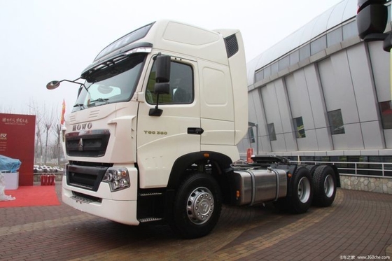 Zware vrachtwagen HOWO T6G serie 380 pk 6x4 trekker vrachtwagens voor en logistiek vervoer