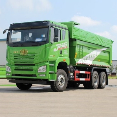 Tsingdo Liberation JH6 375hp 6X4 5,6m Dump Trucks Gebruikt maar in uitstekende staat