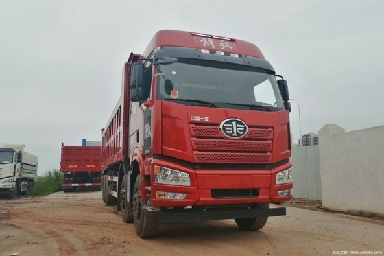 Verkoop Faw Jiefang J6P 460hp 8X4 8.2m Dump Trucks met handgeschakelde versnellingsbak en hoog koppel