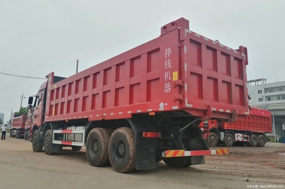 Verkoop Faw Jiefang J6P 460hp 8X4 8.2m Dump Trucks met handgeschakelde versnellingsbak en hoog koppel