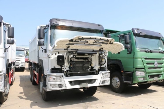 Gebruikte HOWO-7 375 pk 6X4 6,8 meter dumpers in uitstekende staat voor zwaar vrachtwagensegment