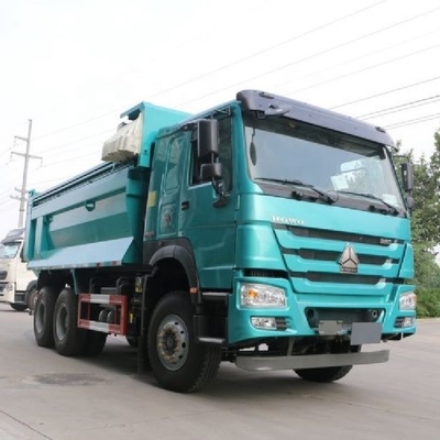 Maximale snelheid 101KM Boutique HOWO Zware vrachtwagen 380 pk 6X4 Dump trucks met multimedia systeem