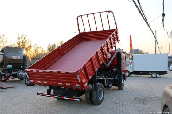 Boutique HOWO Humvee 129 pk 4X2 4,15 meter Dump Trucks met 100-200L brandstoftankcapaciteit