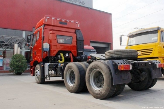 8800 kg bruto voertuiggewicht FAW Jiefang J6P Zware vrachtwagen 460 pk 6x4 trekker vrachtwagens