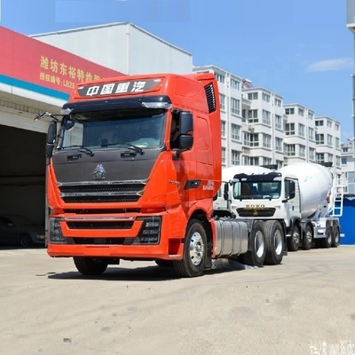 360° achtercamera voorzien Nationale zware vrachtwagen HOWO TH7 480 pk 6X4 trekker vrachtwagens