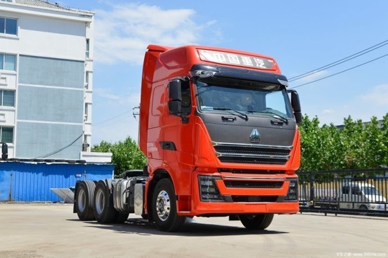 360° achtercamera voorzien Nationale zware vrachtwagen HOWO TH7 480 pk 6X4 trekker vrachtwagens