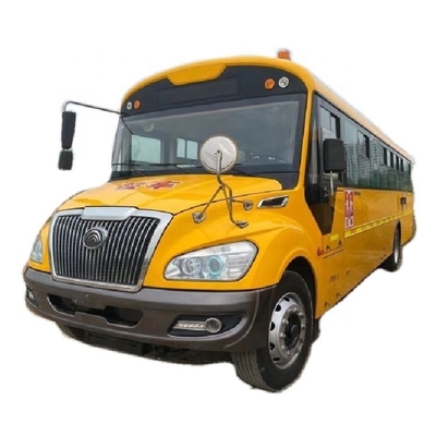 Dongfeng schoolbus voor basisschoolleerlingen tweedehands dieselmotor Weichai-motor