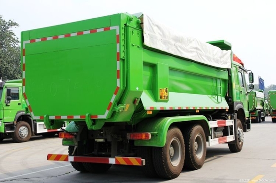 Beste aanbiedingen op tweedehands HOWO zware vrachtwagen 340 pk 6x4 5,6m dumptrucks met touchscreen